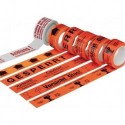 STRECKEN - Warn-Klebeband 50mmx66m-Gesperrt- (Par 6)