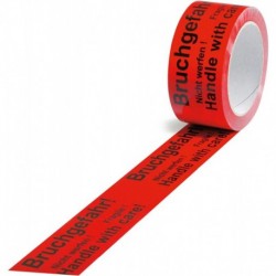 STRECKEN - Warnklebeband rouge Buchgefahr STRECKE (Par 36)