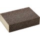 Éponge abrasive, Degré de finesse : moyen/fin, Grain 60/100 (par 10)