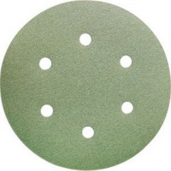 Disque abrasive auto-agrippante pein150mm K 80 6 trous FORUM (Par 100)