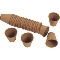 Pot fleur 6cm 24 Unités rond