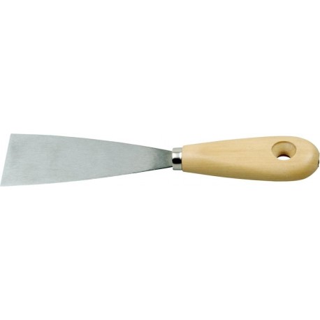 Spatule peintre 80mm manche bois HAROMAC