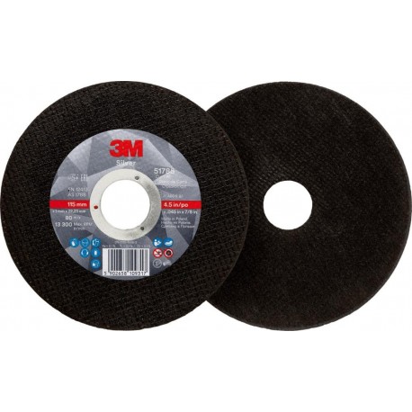 Disque de coupe argent Line 115x1,0mm droit 3M