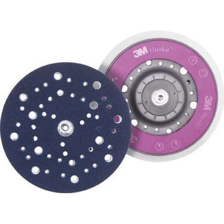 Plateau pour meules auto-agrippantes Hookit (TM), Fixation : M8, Modèle Standard, Ø 150 mm