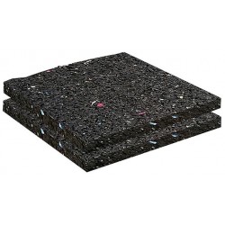 Granules de caoutchouc découpées 200x200mm 20mm dur
