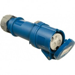 Prise CEE avec Couvercle, 230 v, 16 a, Bleue, 60471
