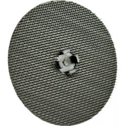 Plateau sans centrage, disques abrasifs auto-agrippants, Ø : 115 mm, Bride filetée M14
