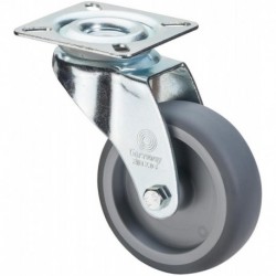 Roulette , roue en caoutchouc, A300.A80.075