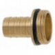 Manchon GEKA plus-1/3 MS O-Ring,AG G1.1/4, 25mm,SB