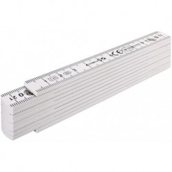 Mètre pliant (plastique) 1m, 10 Glieder, 13mm brei