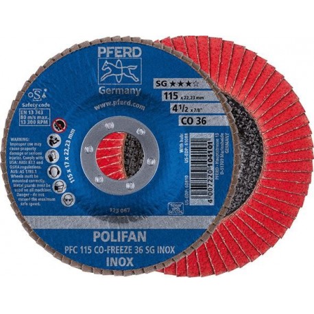 Disque à lamelles COFREEZE bombé 115mm G80 Pferd 1 PCS