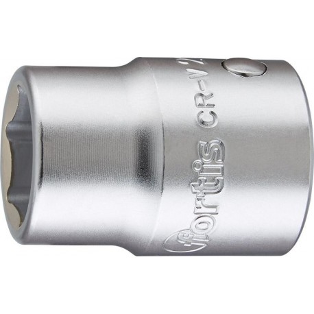 Douille 6 pans 3/4" 22x mm FORTIS 1 PCS