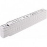 Mètre pliant (plastique) 2m, 10 Glieder, 16mm brei