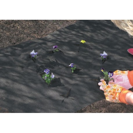 Bache Mauvaises herbes / paillis 5x1,5 noir CircumPRO