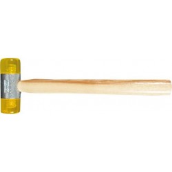 Marteau plastique jaune 22mm Taille1 FORTIS