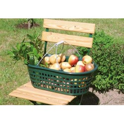 Panier pour fruit 15 kg vert oval,