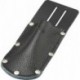 Etui couteau Tristan, court, noir