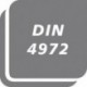 Outil à charioter carbure DIN4972 à gauche 16x16x110mm P25/30 1 PCS
