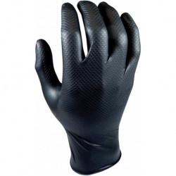 Gants de protection Grippaz,Taille2XL,noir(Box a 50 Pièces )