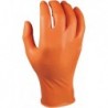 Gants de protection Grippaz,Taille L, orange(Box a 50 Pièces )