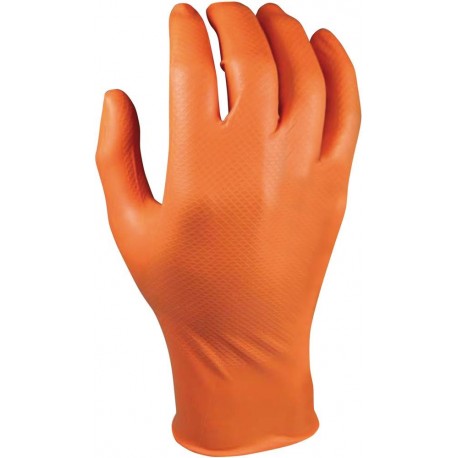 Gants de protection Grippaz,Taille2XL,orange(Box a 50 Pièces )