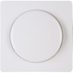 Bouton lumière Paris, blanc artique