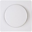 Bouton lumière Paris, blanc artique