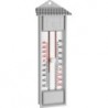 Thermomètre plastique gris