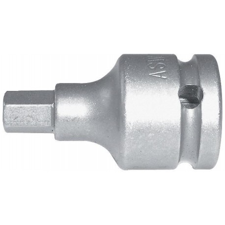Douille. 1/2" Hex17mm ASW