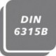 Bride de serrage DIN6315B 14x125mm AMF 1 PCS