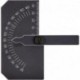 Calibre d'affûtage pour foret hélicoïdal 160° pour foret jusqu'à 30mm FORTIS 1 PCS