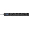 Multiprises Overs 6-f. avec interrupteur anth1,4m
