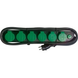 Multiprises 6-sorites 3m H07RN-F3G1,5 FORTIS