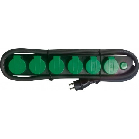 Multiprises 6-sorites 3m H07RN-F3G1,5 FORTIS