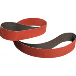 Bande abrasive de 75 x 2000 mm, Cubitron (TM) II 984F, Grain : 80+