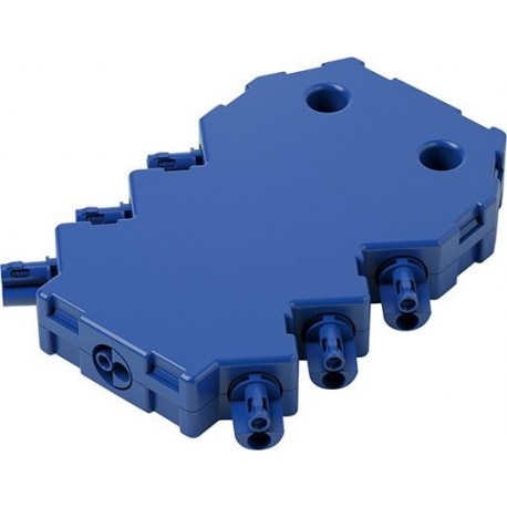 Distributeur LED 6 voies MP2 24VDC max. 8A