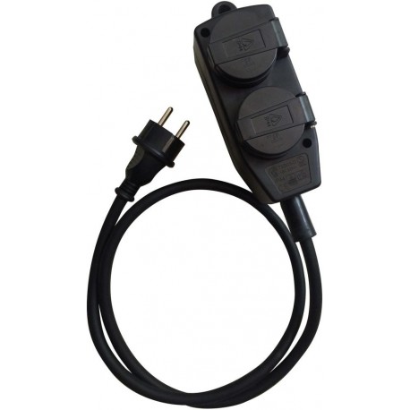 Rallonge électrique 4-sorites 5m H07RN-F3G1,5 FORTIS