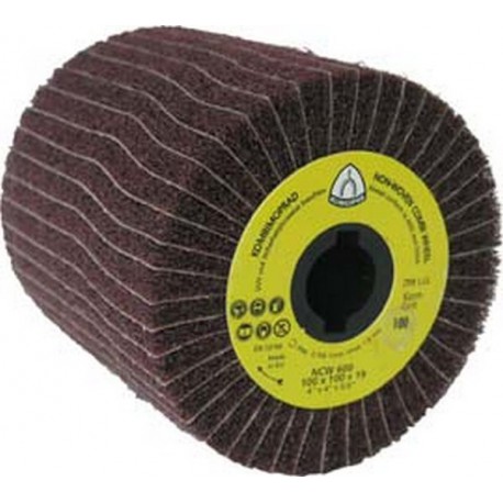 Brosse à lamelles mixtes NCW600 K80 100x100x19mm Klingspor 1 PCS