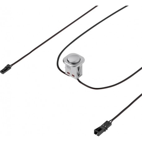 Interrupteur à bascule intégré LED 1x M1, 1x M1-F