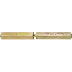 Carré pour poignée porte t 9 x 104mm