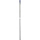 Manche chromé 140cm long D22mm