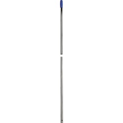 Manche chromé 140cm long D22mm