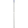 Manche chromé 140cm long D22mm