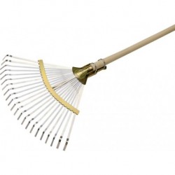 Rateau à feuille à douille