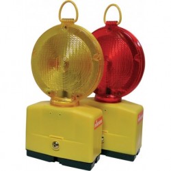 Lampe clignotante chantier Nitra-LED, rouge