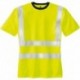 T Shirt haute visibilté HOOGE,jaune fluo, Taille 2XL