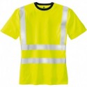 T Shirt haute visibilté HOOGE,jaune fluo, Taille 2XL