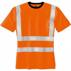 T Shirt haute visibilté HOOGE,orange fluo, Taille 3XL