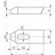 Bride de serrage DIN6314Z 11x125mm AMF 1 PCS