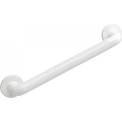 Poignée salle de bain Secura 43 cm, Blanc
